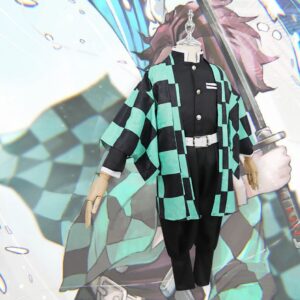 Demon Slayer Tanjiro Kamado Cosplay Costume