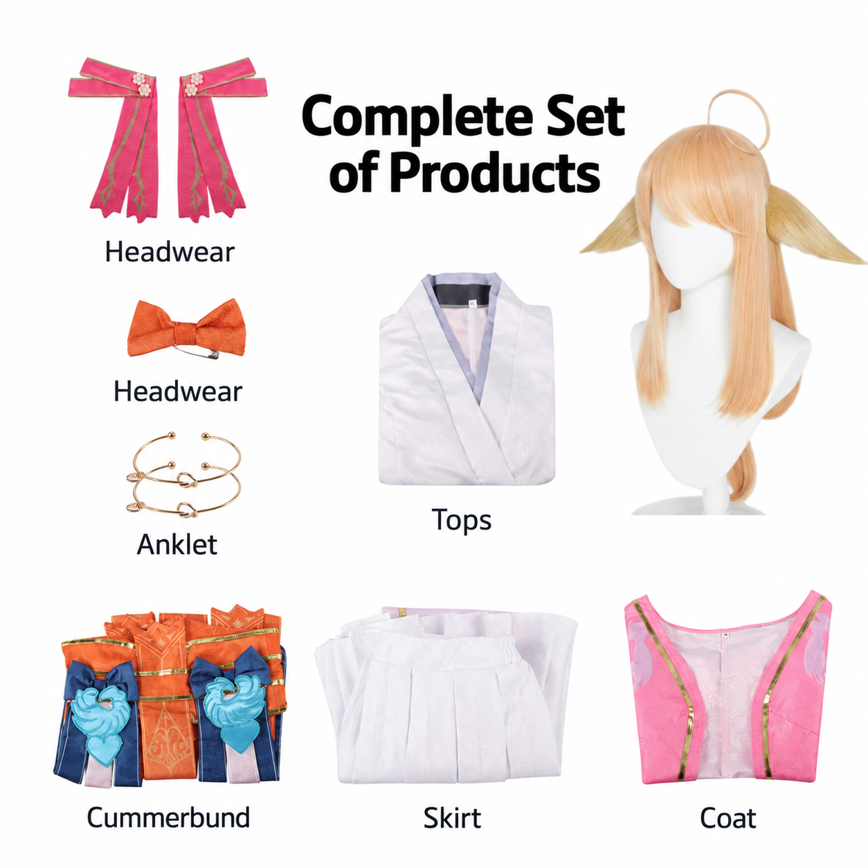 Honor of Kings Tushan Honghong Shaosiyuan Cosplay Costume - Image 8