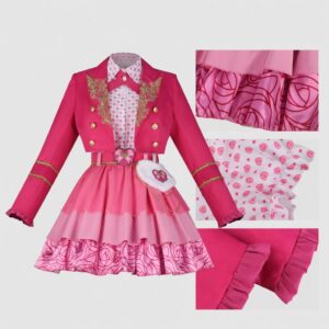 Descendants: The Rise of Red Chloe Red Dress Cosplay Costume