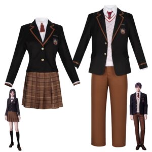 Love and Deepspace Caleb Rafayel Xavier School Uniform Cosplay Costume