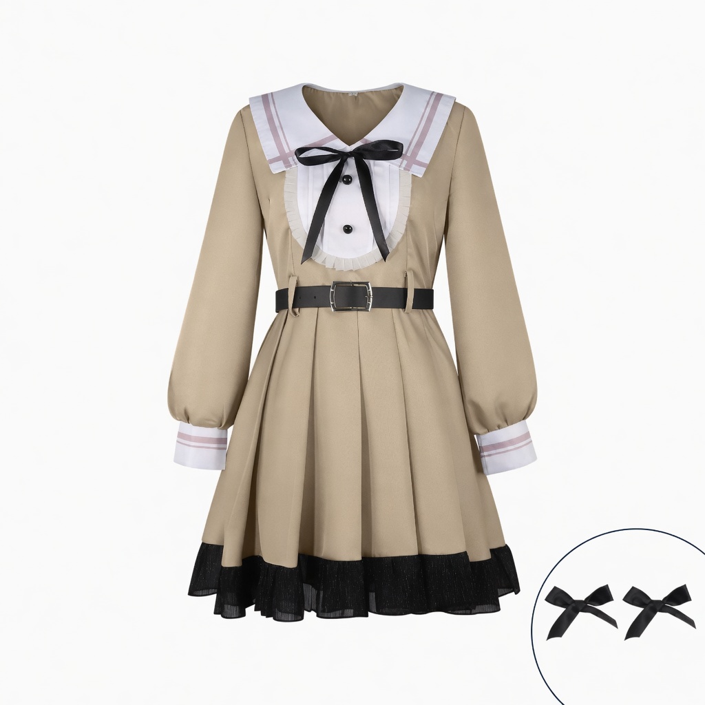 BanG Dream! Nyamu Shiina JK Uniform Cosplay Costume