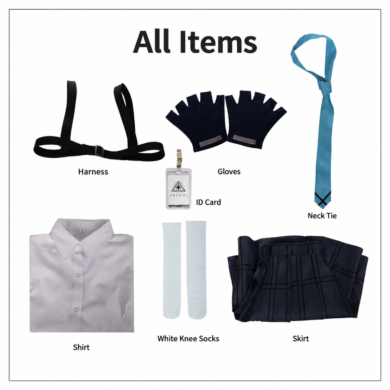 Blue Archive Takanashi Hoshino Cosplay Costume - Image 6