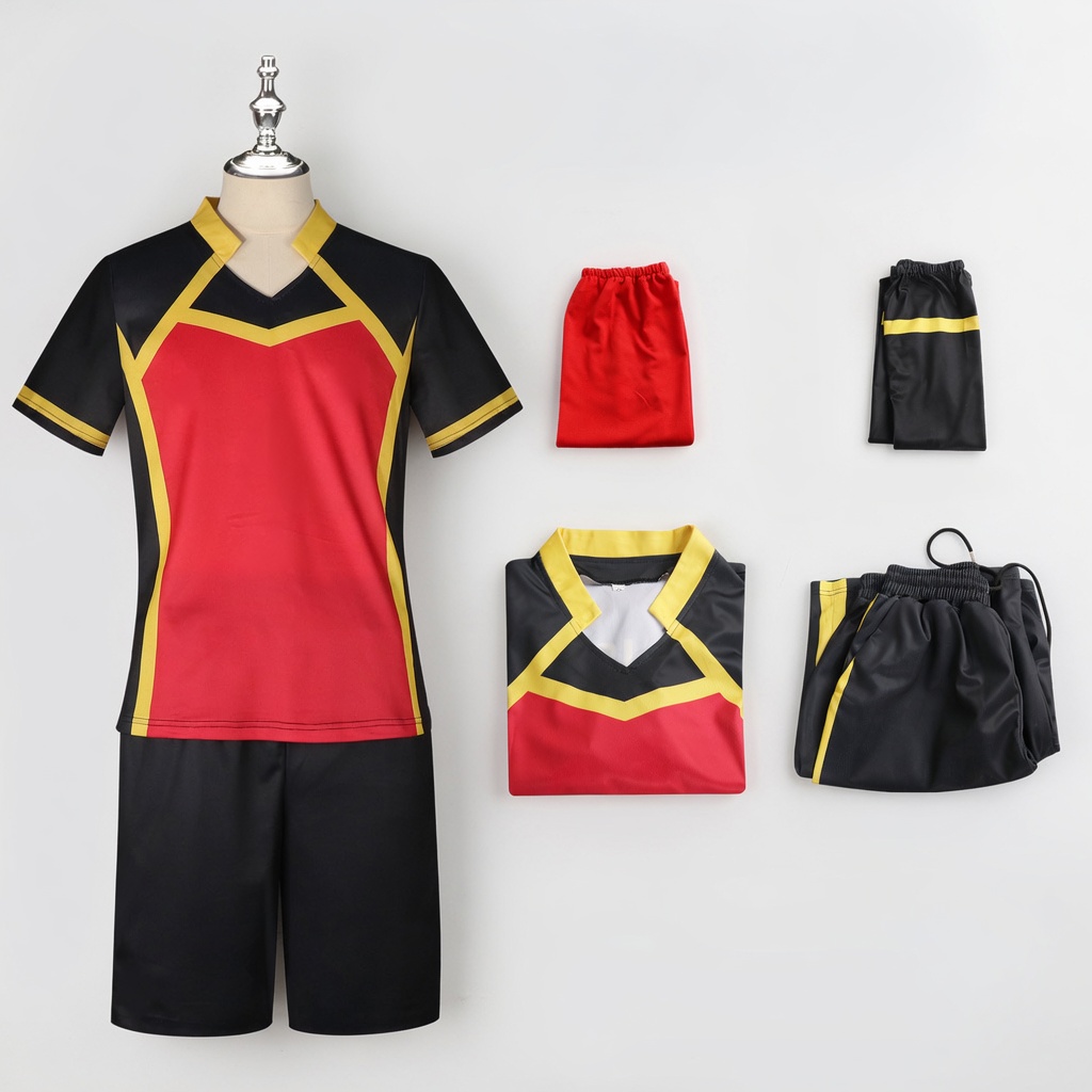 Blue Lock Michael Kaiser Yoichi Isagi Meguru Bachira Jersey Cosplay Costume - Image 12
