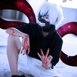 Tokyo Ghoul Ken Kaneki Cosplay Costume