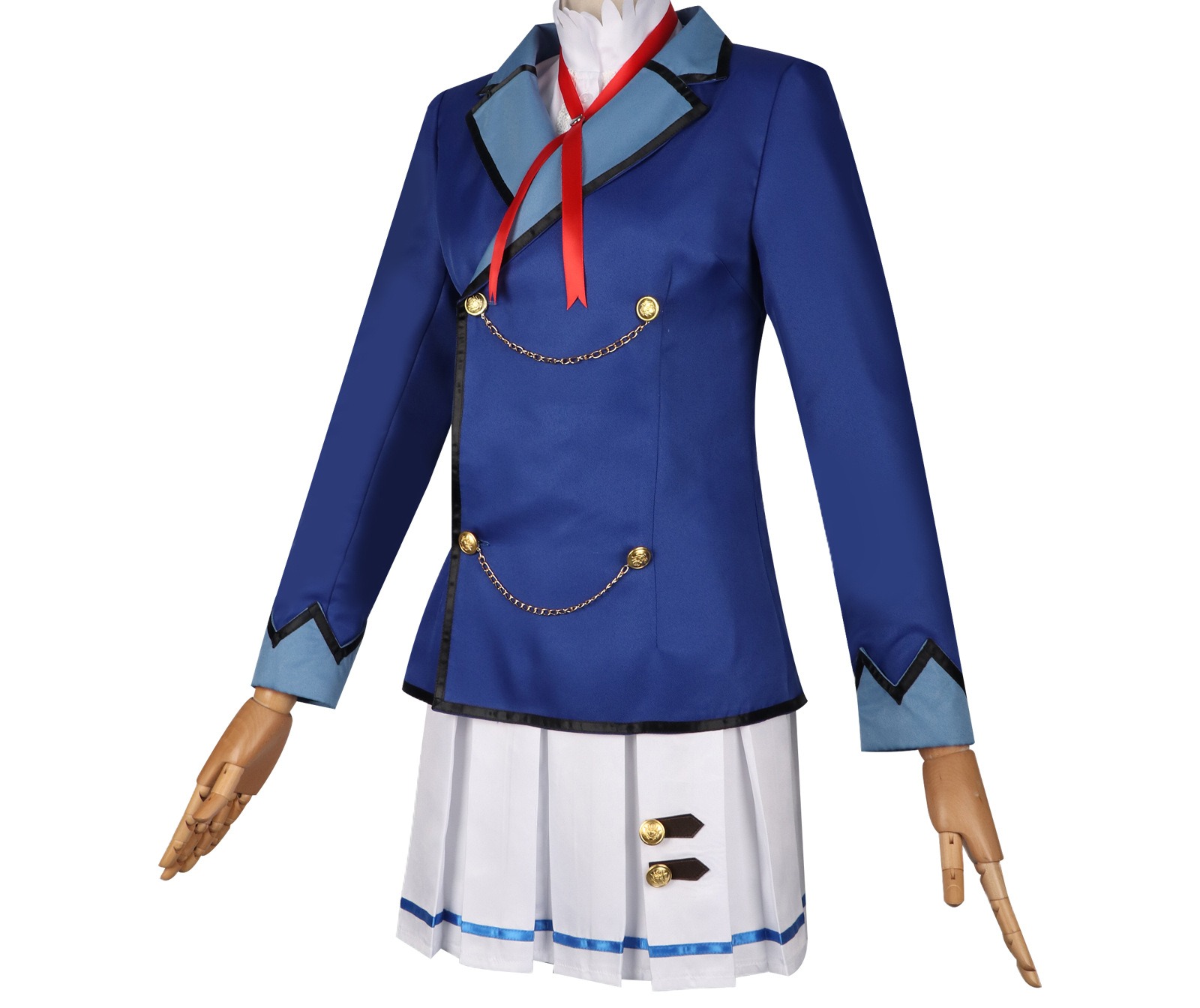 Aikatsu! Ichigo Hoshimiya Aoi Kiriya Ran Shibuki School Uniform Cosplay Costume - Image 12