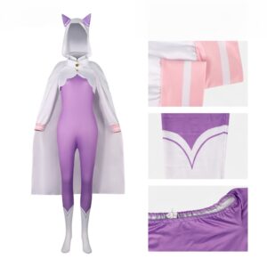 Re:Zero Emilia Cape Cosplay Costume