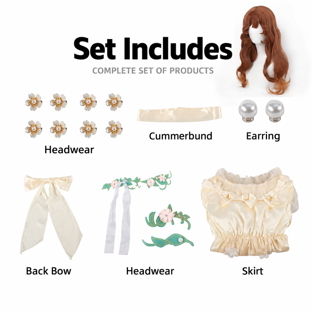 Identity V Little Girl Eurydice Dress Cosplay Costume - Image 8