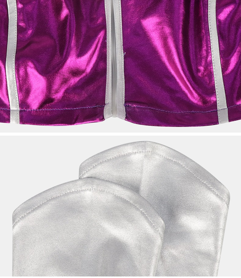 Teen Titans Starfire Bodysuit Cosplay Costume - Image 12