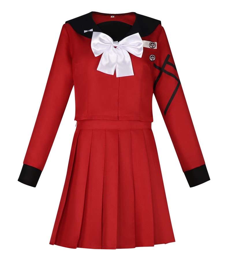 The Hundred Line: Last Defense Academy Suguru Tsukumo Uniform Cosplay Costume - Image 11