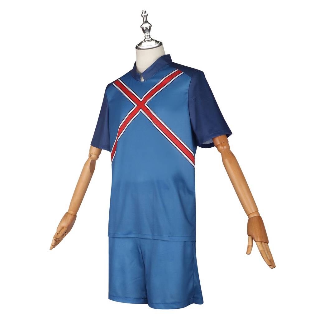 Blue Lock Rin Itoshi Ryusei Shidou Team Uniform Cosplay Costume - Image 3
