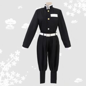 Demon Slayer Tanjiro Kamado Zenitsu Agatsuma Cosplay Costume