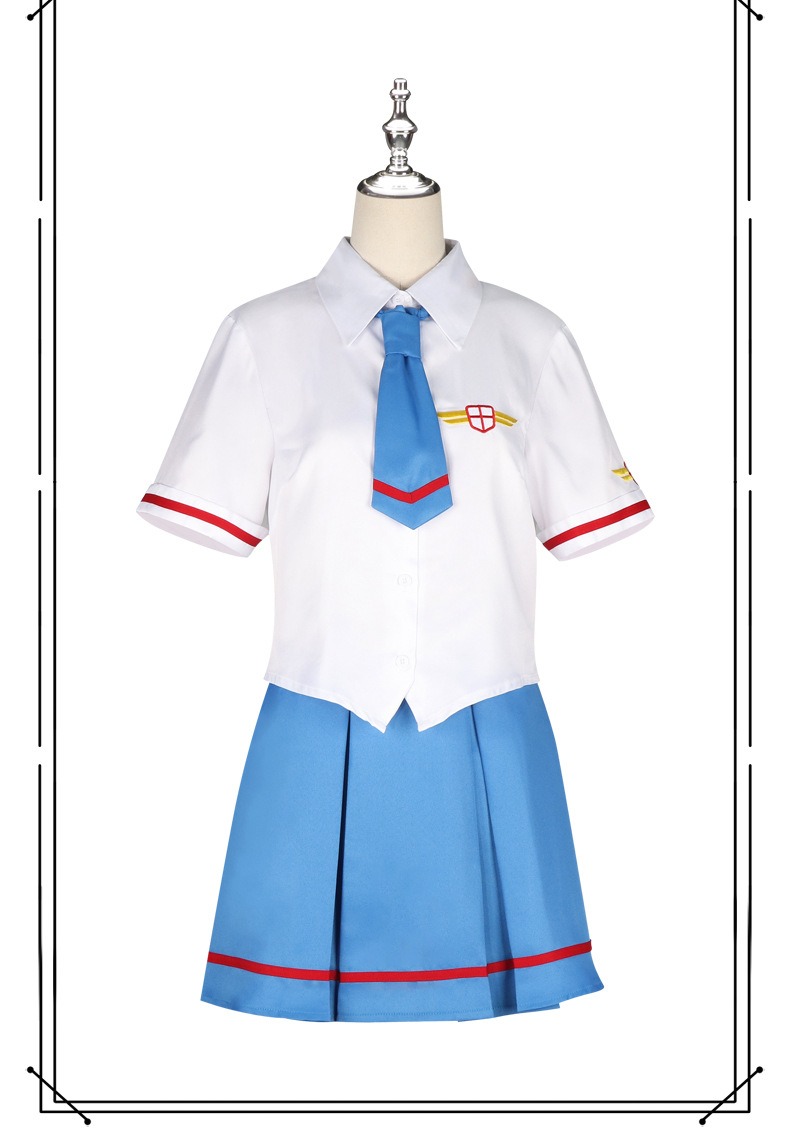 Cardcaptor Sakura Sakura Kinomoto School Uniform Cosplay Costume - Image 13
