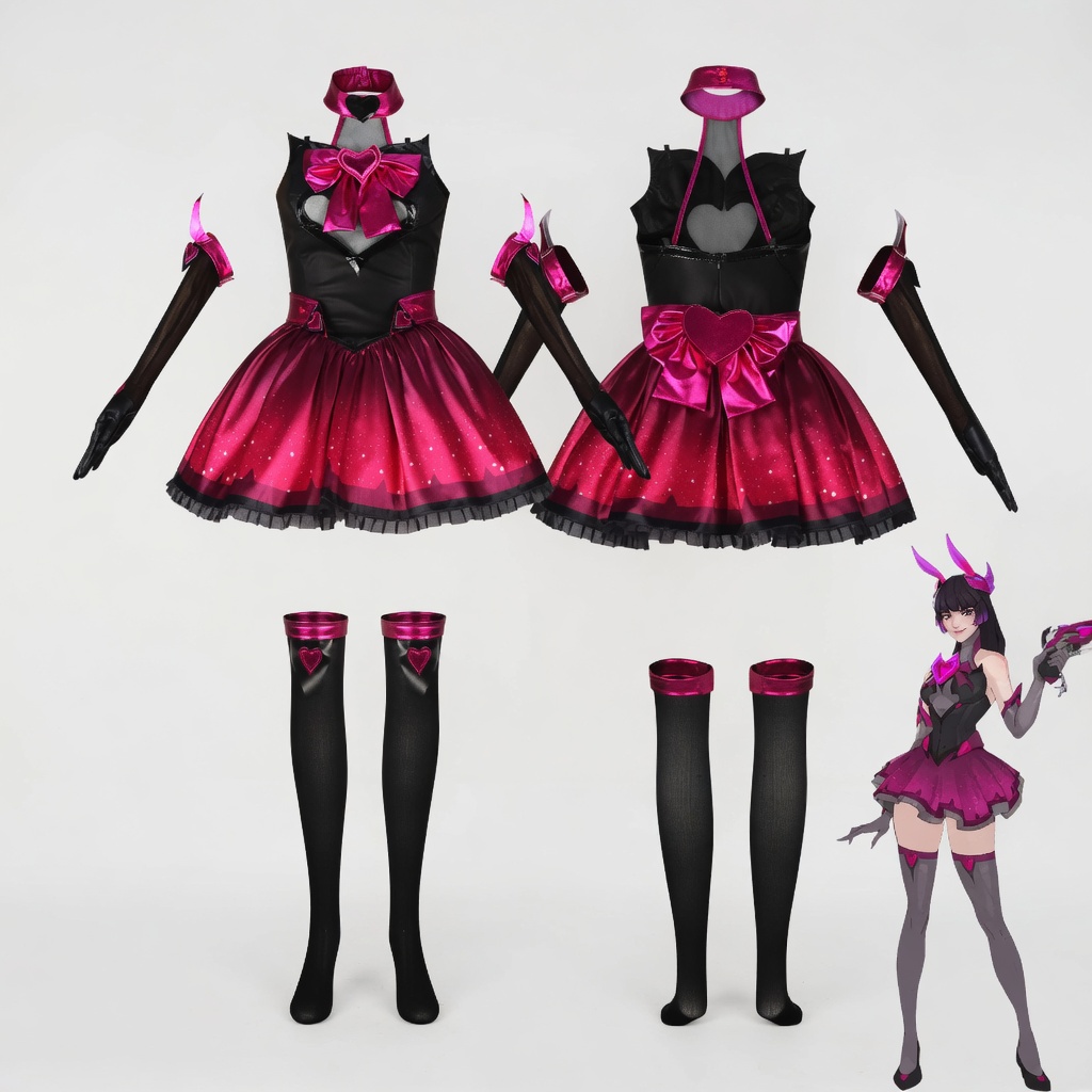 Overwatch D.Va Widowmaker Cosplay Costume