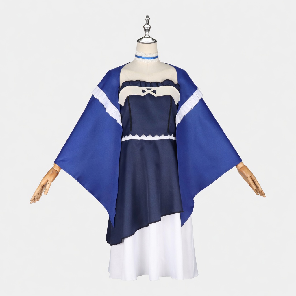 Kuchinashi Kamome Kushima Dress Cosplay Costume