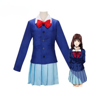 Slam Dunk Haruko Akagi School Uniform Cosplay Costume