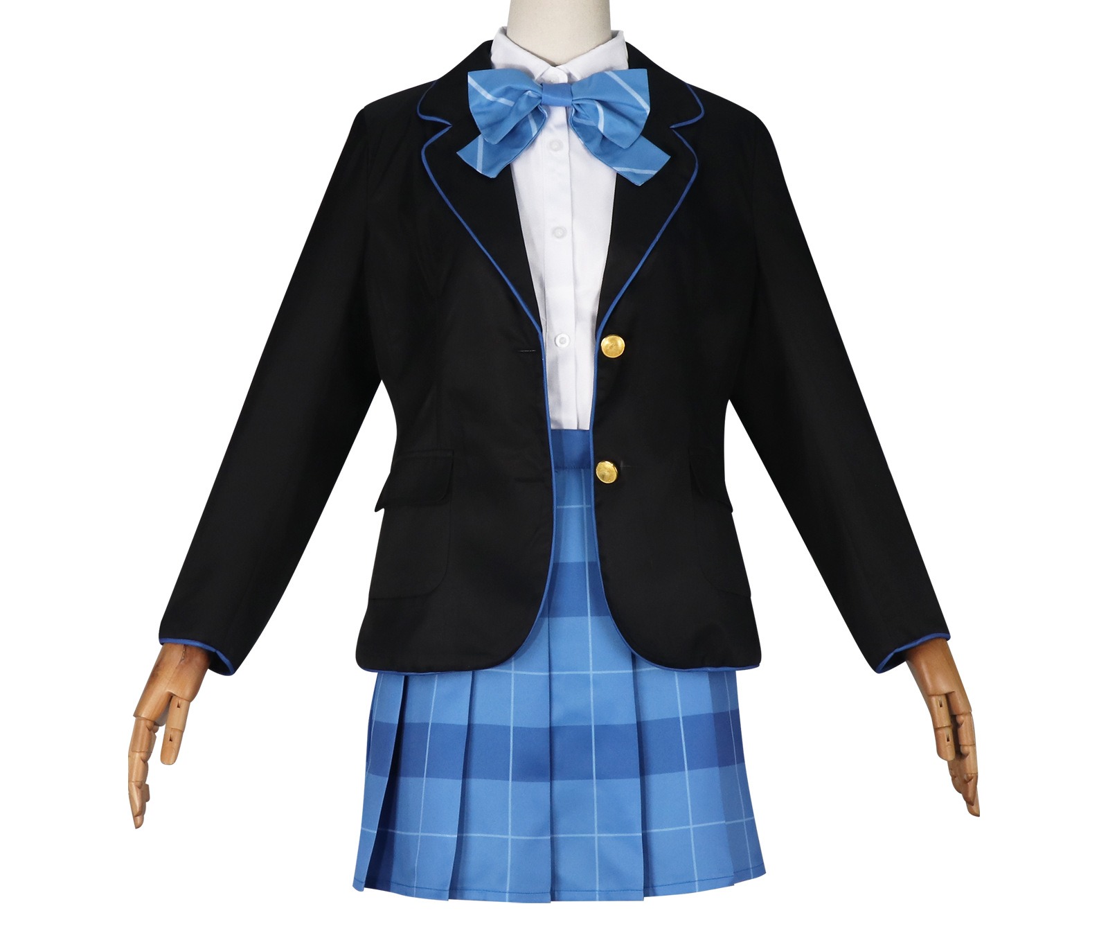 Chitose-kun in the Ramune Bottle Yuuko Hiiragi Sailor Uniform Cosplay Costume - Image 5